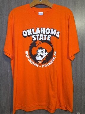 Oklahoma State University Cowboys Pistol Pete T-shirt Unisex Size Large NWOT